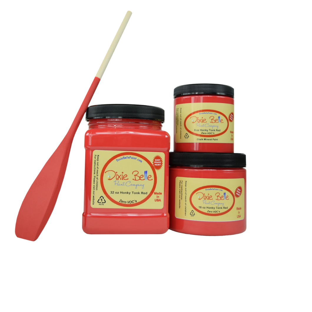 Honky Tonk Red Chalk Mineral Paint