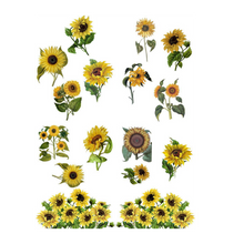 Load image into Gallery viewer, Sunflowers Transfers
