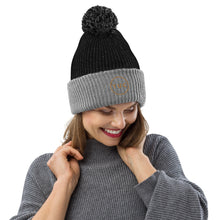 Load image into Gallery viewer, T U C Pom-Pom Beanie
